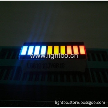 25.4x10.1mm Multi-colour 10-segment Led Light Bar 
